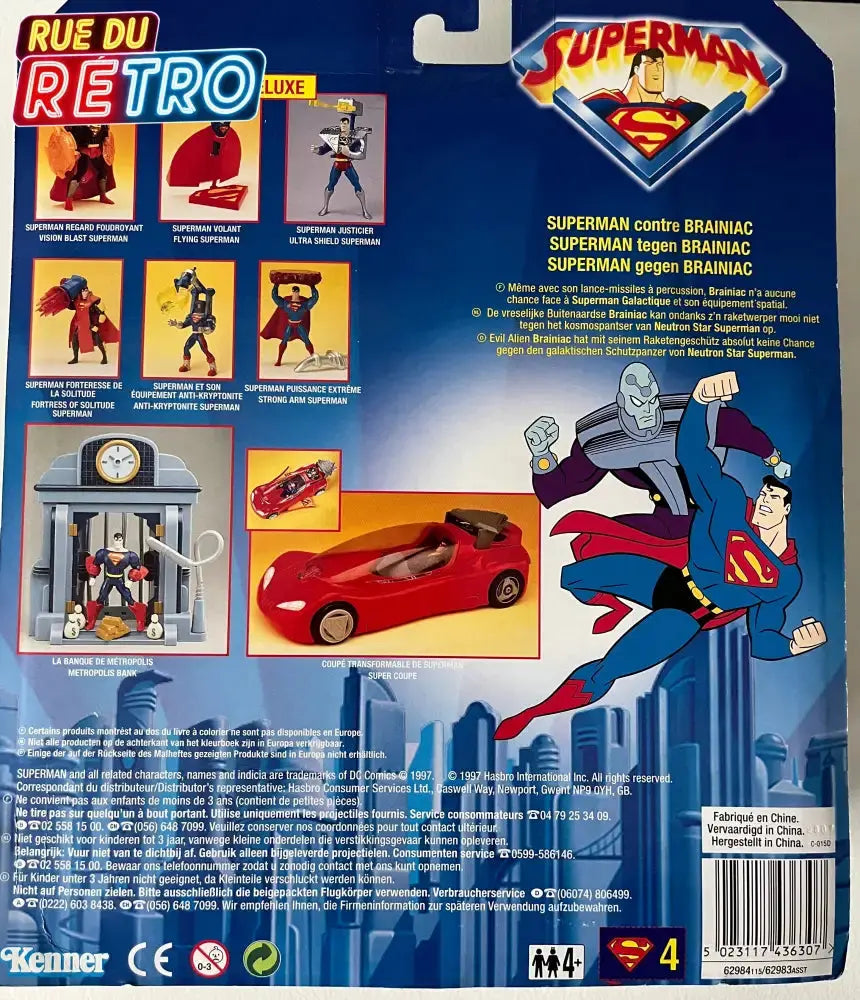 Superman & Brainiac 1996 Figurine articulée