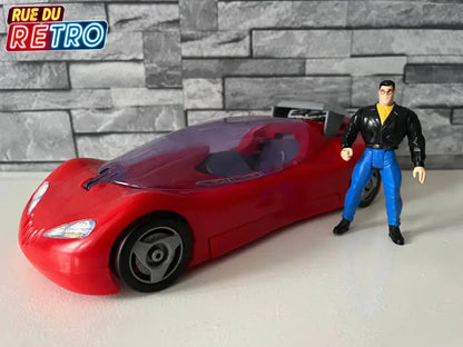 Superman / Super coupé et figurine Clark Kent