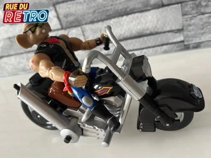 Throttle Biker Mice From Mars Les motards de l’espace Figurine et Véhicule pour Figurine