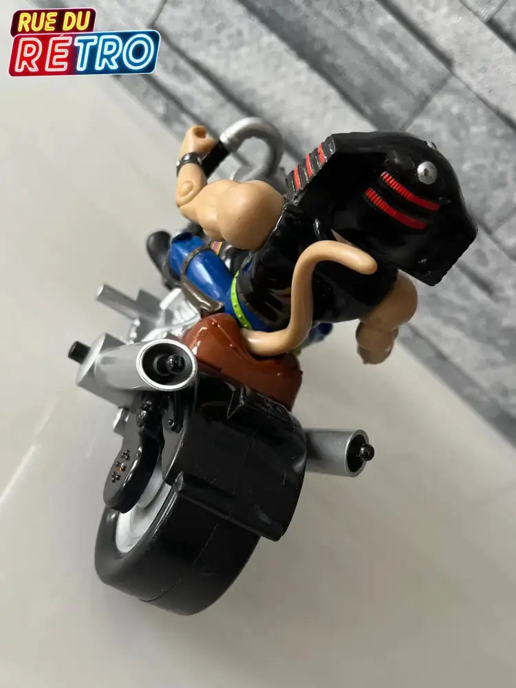 Throttle Biker Mice From Mars Les motards de l’espace Figurine et Véhicule pour Figurine