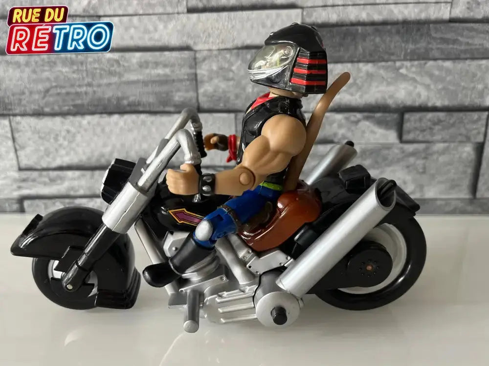 Throttle Biker Mice From Mars Les motards de l’espace Figurine et Véhicule pour Figurine