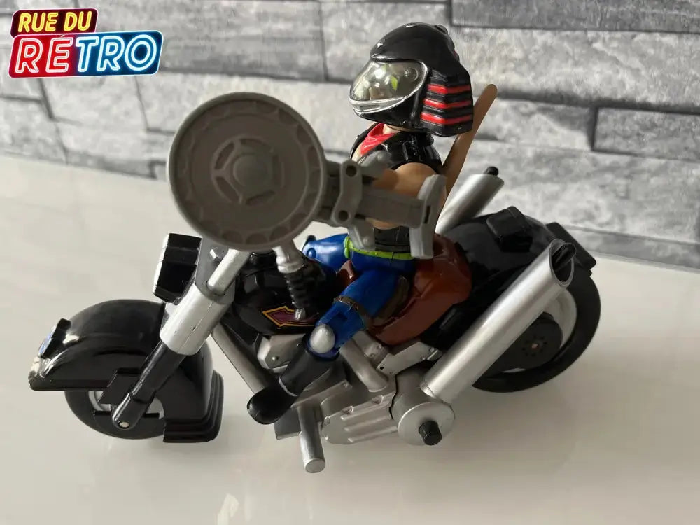 Throttle Biker Mice From Mars Les motards de l’espace Figurine et Véhicule pour Figurine