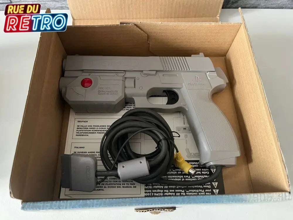 Time Crisis / Project Titan + Guncon PS1 Jeu console et accessoires