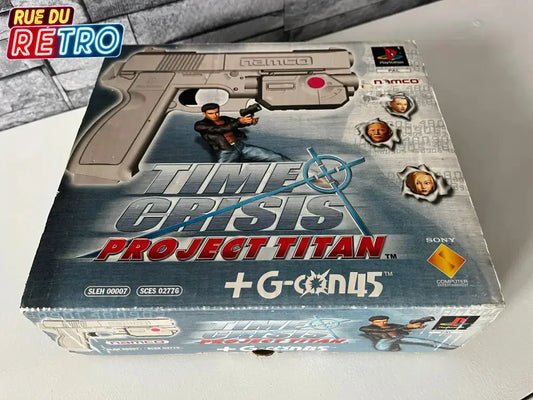 Time Crisis / Project Titan + Guncon PS1 Jeu console et accessoires