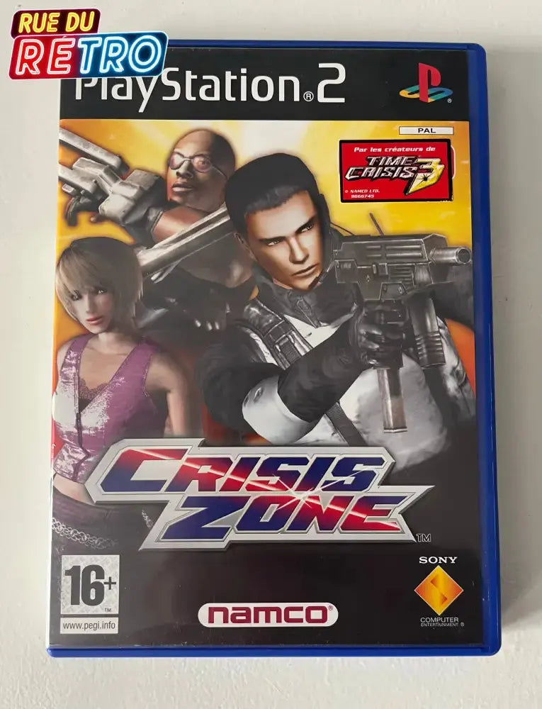 Time Crisis / Crisis Zone + G-Con2 Jeux accessoires consoles