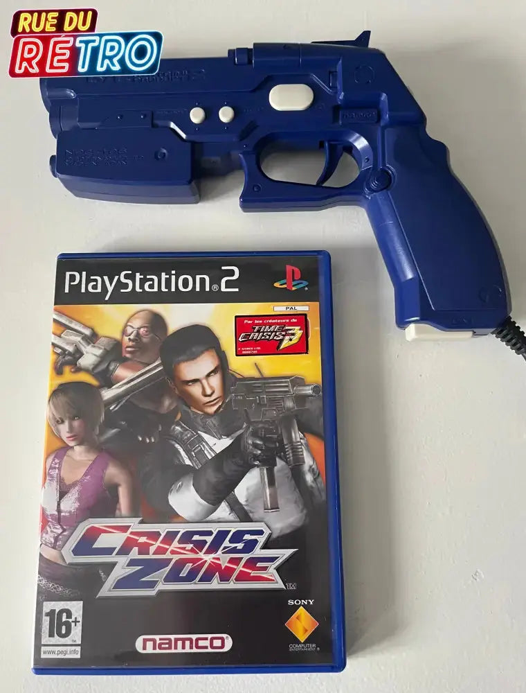 Time Crisis / Crisis Zone + G-Con2 Jeux accessoires consoles