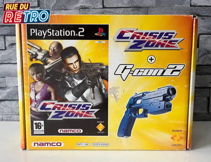 Time Crisis / Crisis Zone + G-Con2 Jeux accessoires consoles