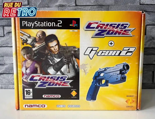 Time Crisis / Crisis Zone + G-Con2 Jeux accessoires consoles