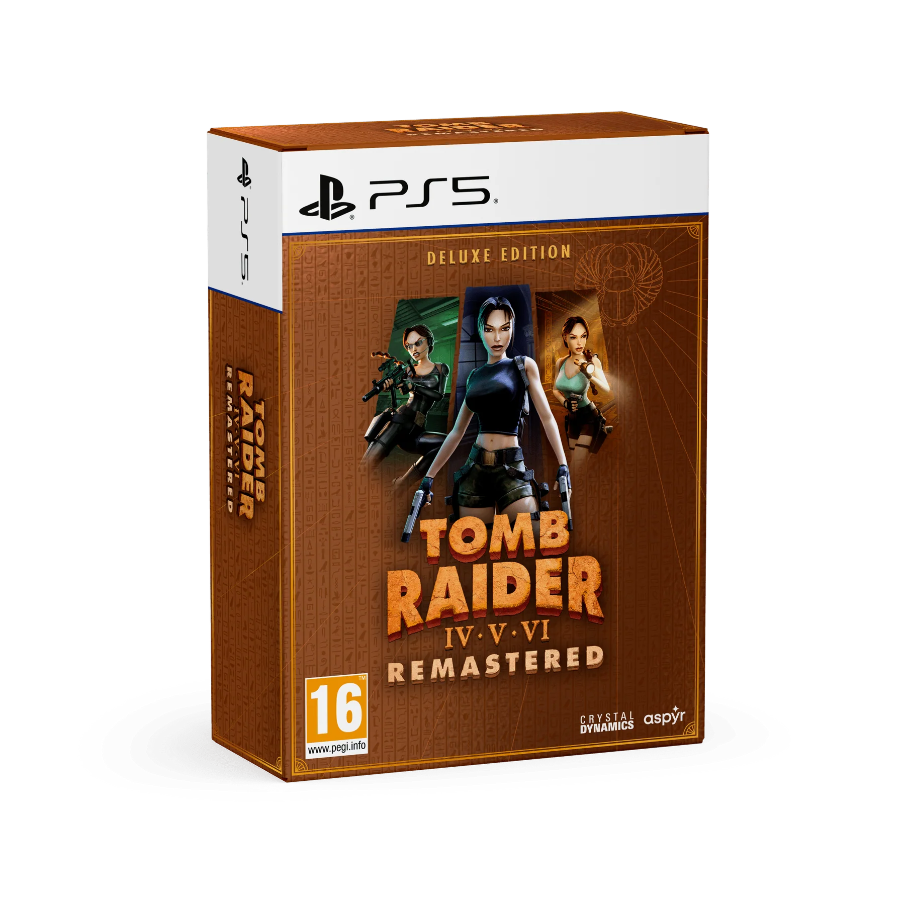 Tomb Raider IV-V-VI Remastered Starring Lara Croft Deluxe Edition PS5 Aspyr
