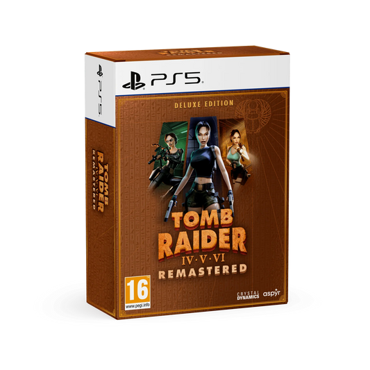 Tomb Raider IV-V-VI Remastered Starring Lara Croft Deluxe Edition PS5 Aspyr