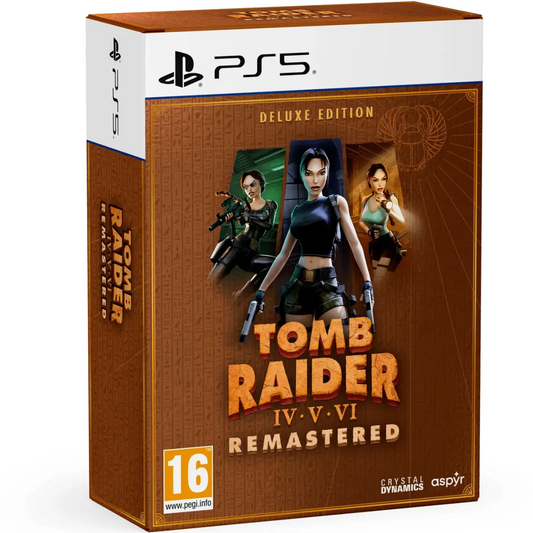 Tomb Raider IV-V-VI Remastered Starring Lara Croft Deluxe Edition PS5 Aspyr