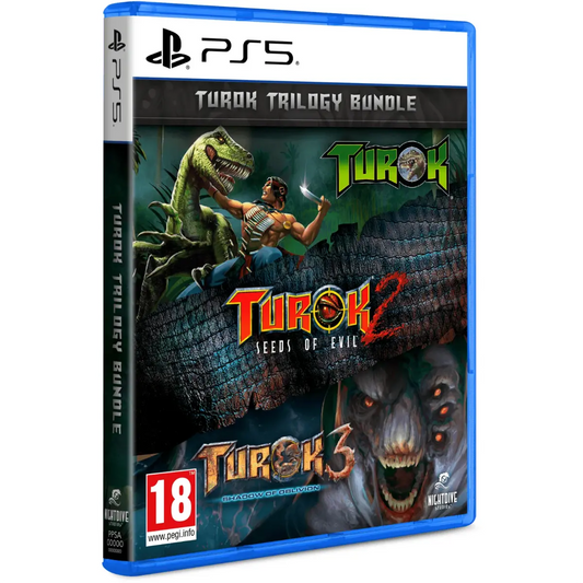 Turok Trilogy Bundle PS5 Nightdive Studios