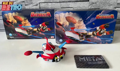 UFO Robo Grendizer / FLYING SAUCER DIE-CAST MÉTAL (TIN BOX VERSION Action Figure