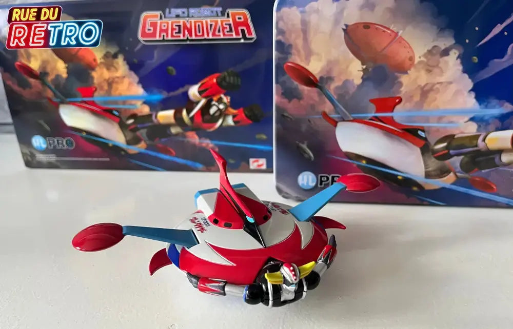 UFO Robo Grendizer / FLYING SAUCER DIE-CAST MÉTAL (TIN BOX VERSION Action Figure