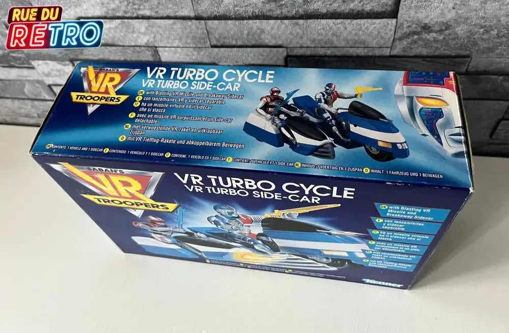 VR Turbo Cycle Side-Car / VR Troopers Véhicule pour Figurines