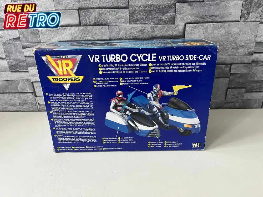 VR Turbo Cycle Side-Car / VR Troopers Véhicule pour Figurines