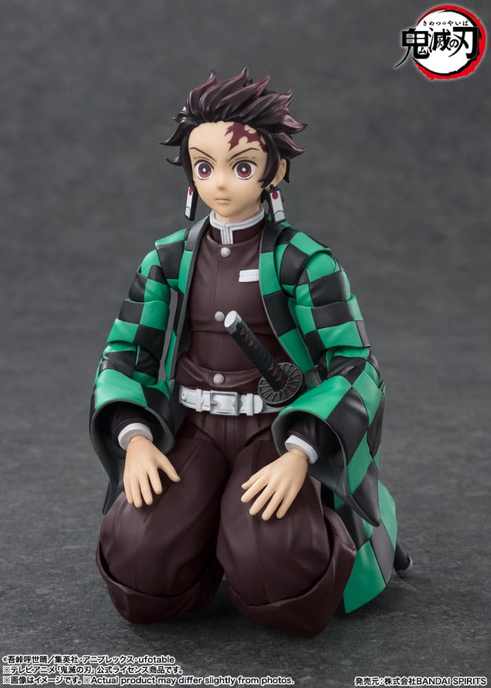 Demon Slayer: Kimetsu no Yaiba Tanjiro Kamado figurine S.H. Figuarts 14 cm Bandai Tamashii Nations