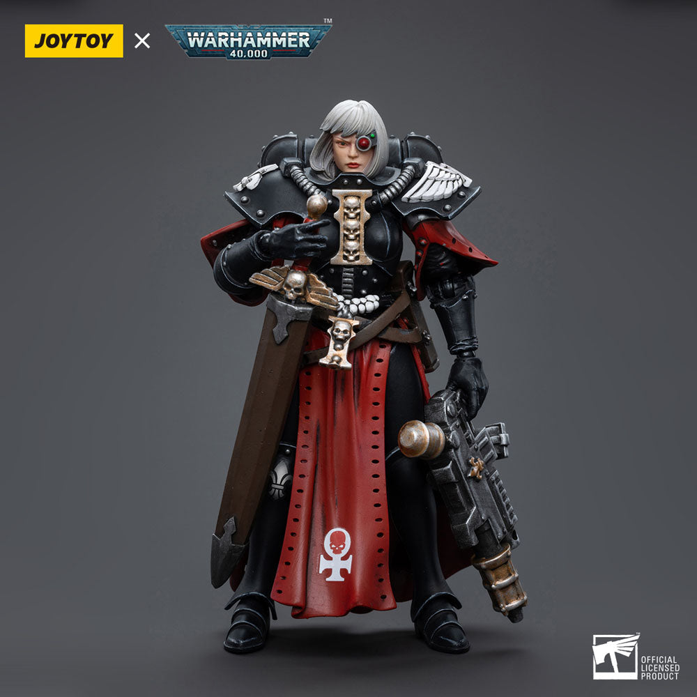 Warhammer 40k figurine 1/18 Adepta Sororitas Battle Sister Sister Kassia 10 cm Joy Toy