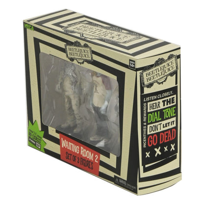 Beetlejuice Beetlejuice pack 3 figurines Waiting Room 2 10 cm Neca