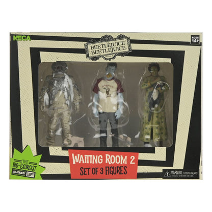 Beetlejuice Beetlejuice pack 3 figurines Waiting Room 2 10 cm Neca